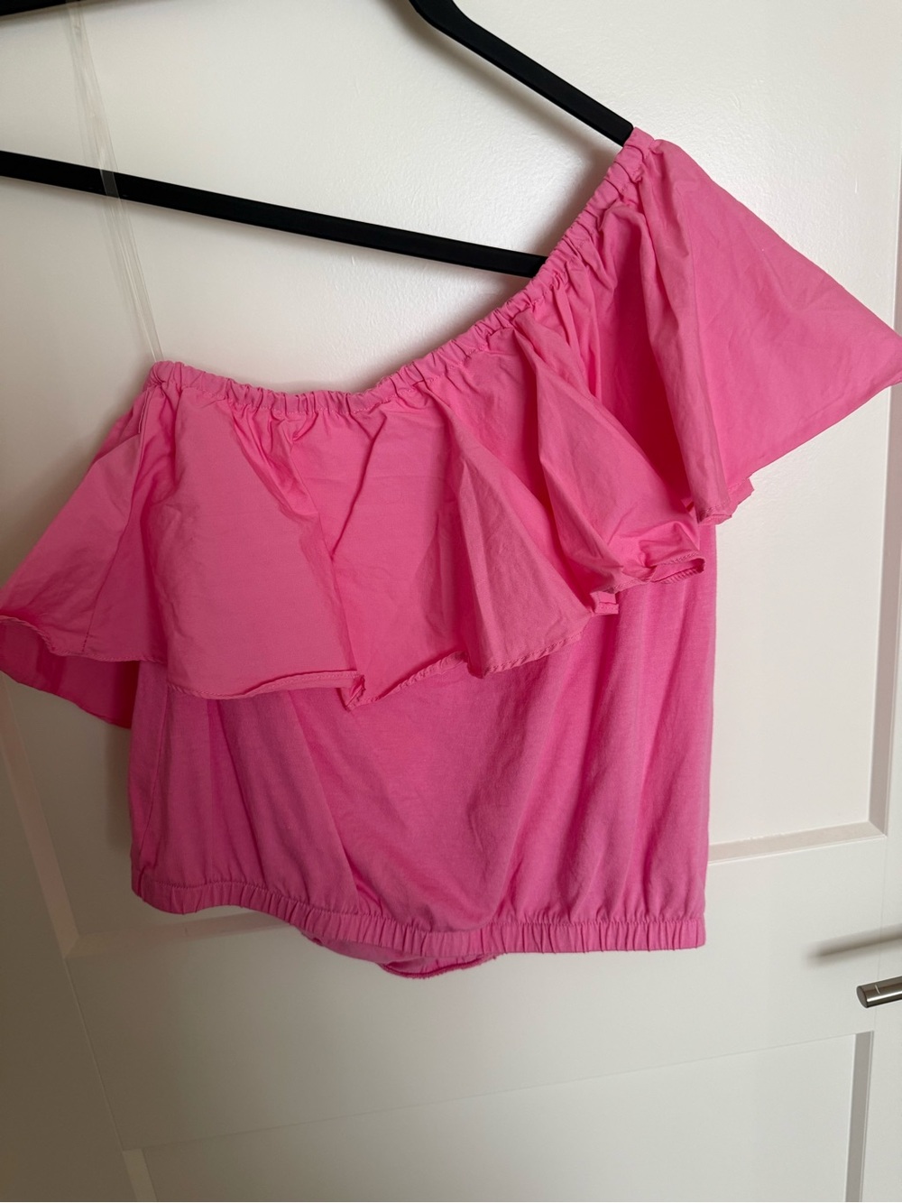 A New Day Women’s Off-Shoulder Ruffle Top - Pink